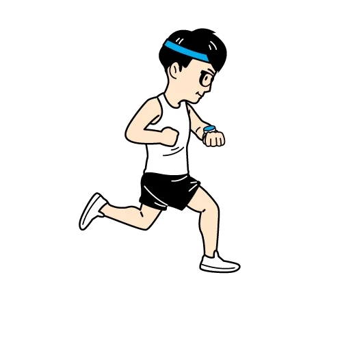 sport running Sticker