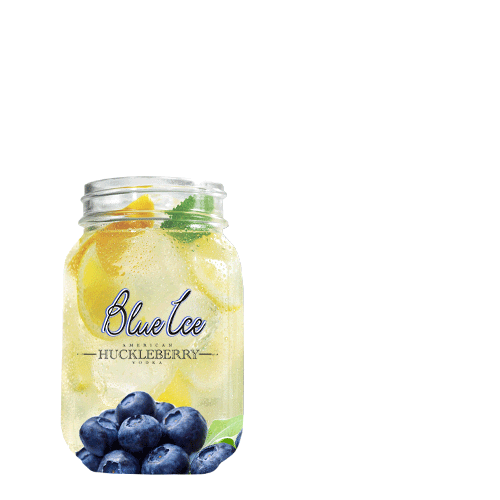 Blue Ice Vodka Sticker