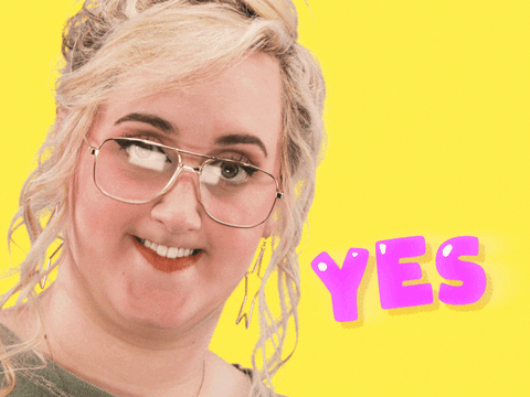 Yes GIF by Brittany Broski - Find & Share on GIPHY