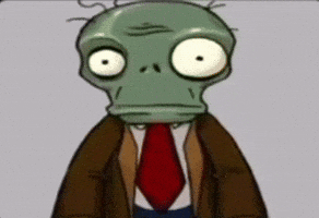 Plants Vs Zombies Zombie Meme GIF
