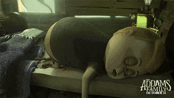Wake Up Work GIF by The Addams Family