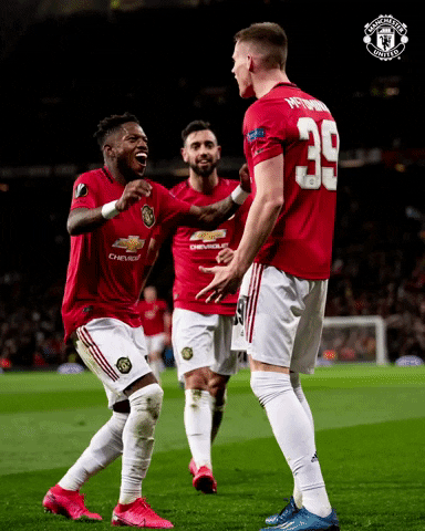 Man Utd Hug GIF by Manchester United
