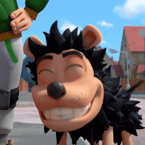Dennis And Gnasher Unleashed Smile GIF by Beano Studios