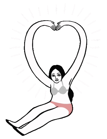 Heart Love Sticker by DRAWMAMA