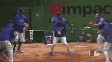chicago cubs dancing GIF by MLB