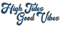 Bottle Cap High Tides Good Vibes Sticker by Drift Bar Houston