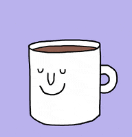 Tired Coffee GIF by Lizz Lunney