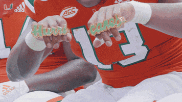 Canes Football GIF by Miami Hurricanes