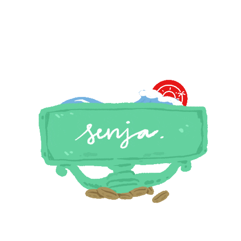 Cafe Latte Sticker by SENJA coffee & memories