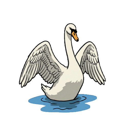 Schwan Sticker by startgmbh