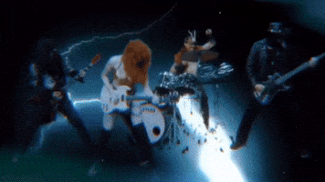 80S Metal GIF by Castle Rat