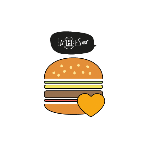 Burgermadrid Sticker by lahesmuda