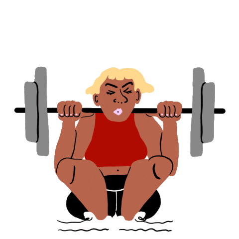 Do You Even Lift Work Out Sticker by emilia voltti