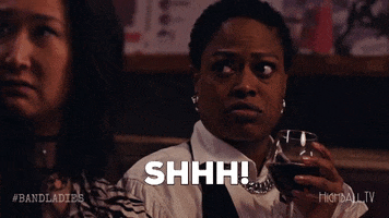 Shocked Bandladies GIF by HighballTV.com