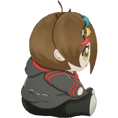 Crimson Sticker
