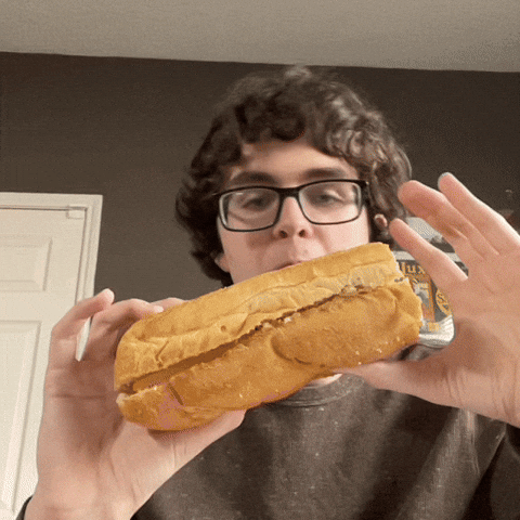 Hungry Sandwich GIF