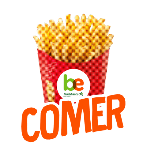 Fries Sticker by be Produbanco