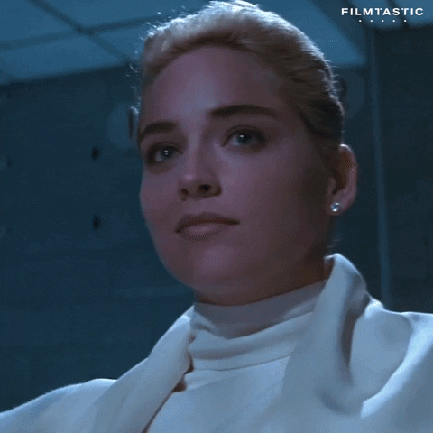 Sharon Stone Basic Instinct Gif