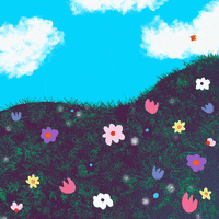 Sunny Day Flowers GIF by Daisy Lemon