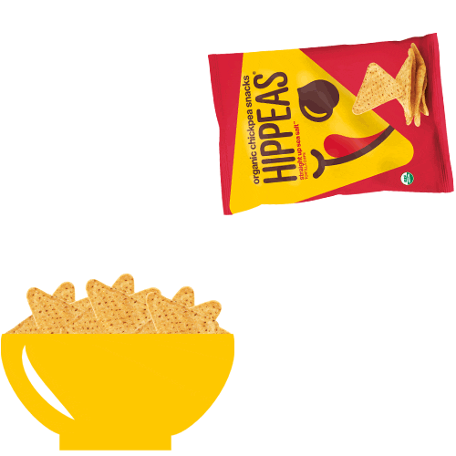 Tortilla Chips Snacks Sticker by HIPPEAS for iOS & Android GIPHY