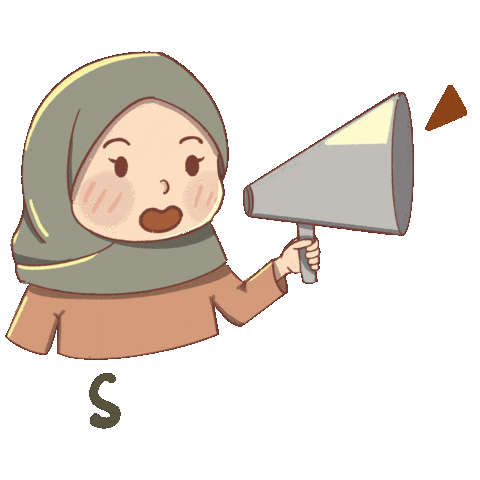 Girl Ramadan Sticker