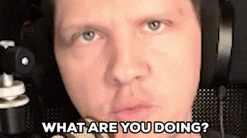 What Are You Doing Face GIF by Cracked Ego