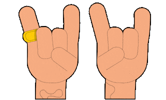 Hands Up Animation Sticker