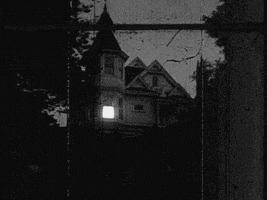 horror creppy house GIF