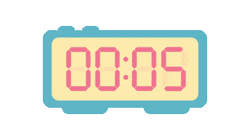 Uhr Sticker by Kugelzwei