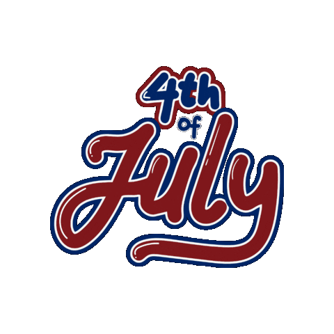 4Th Of July Usa Sticker
