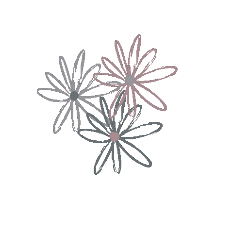 New Post Flowers Sticker