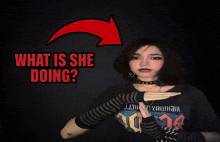 Towa What Is She Doing GIF