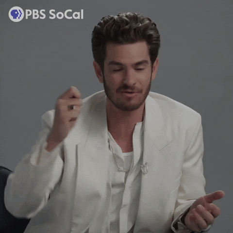Andrew Garfield Shakes Fist GIF by PBS SoCal