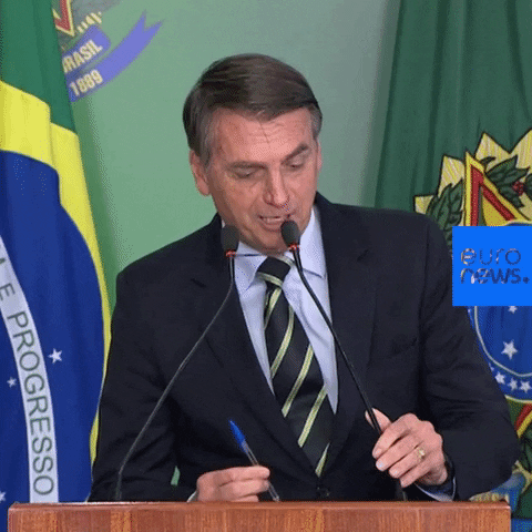 Jair Bolsonaro Brazil GIF by euronews