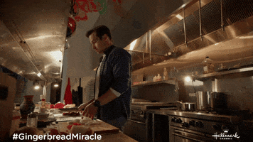 Chef Cooking GIF by Hallmark Channel