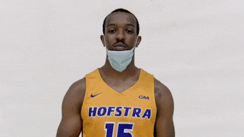 Mask Facemask GIF by Hofstra Pride