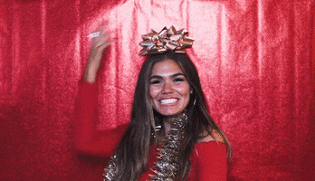 merry christmas happy holidays GIF by Abby Anderson