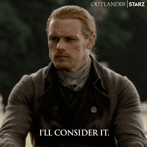 Consider Season 6 GIF by Outlander - Find & Share on GIPHY