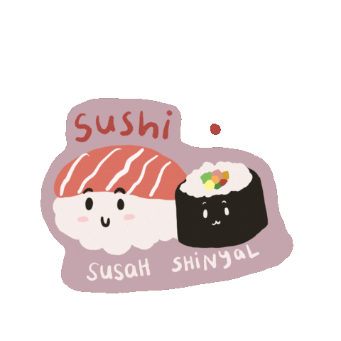 Comida Eating Sticker