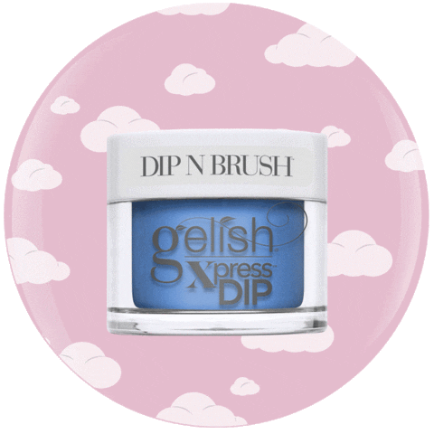 Gelish Upintheair Sticker by Nail Alliance