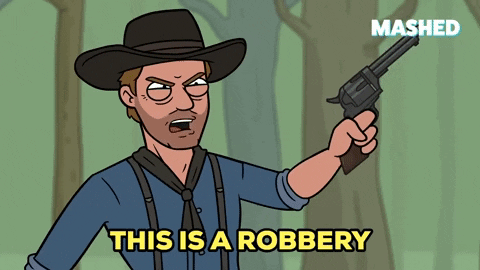 Stealing Red Dead Redemption GIF by Mashed