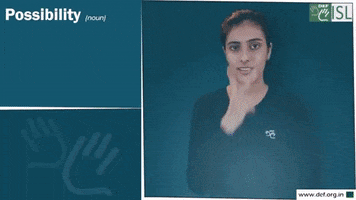 Sign Language Possibility GIF by ISL Connect