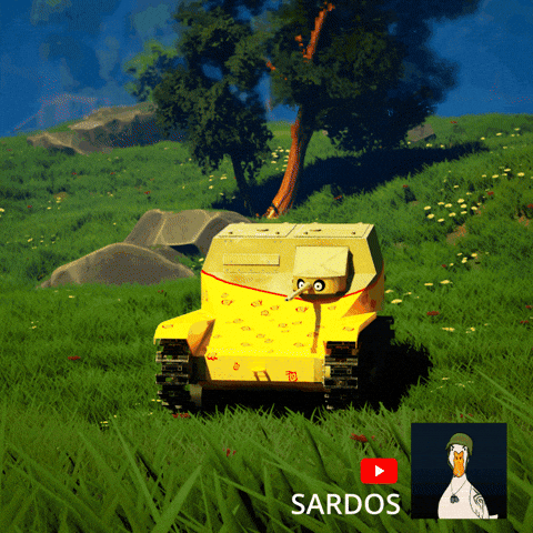 War Thunder Tank GIF