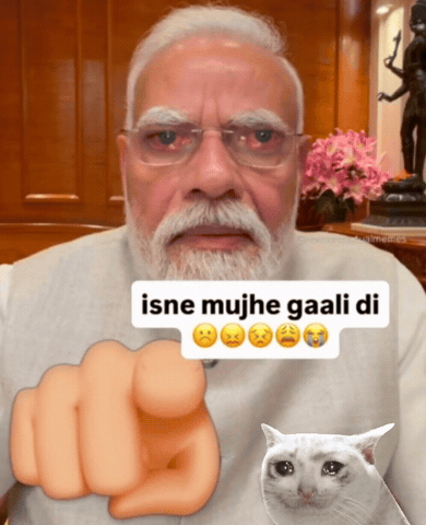 Sad Modi GIF by Indian National Congress