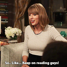 you better keep reading taylor swift GIF