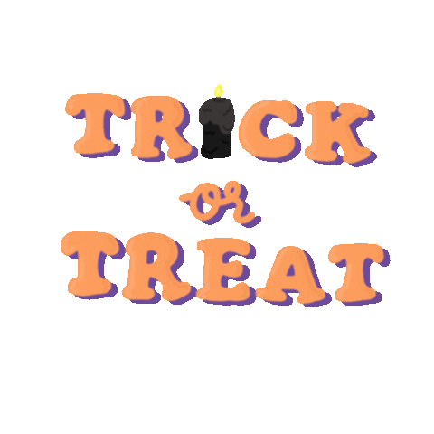 Halloween Candy Sticker