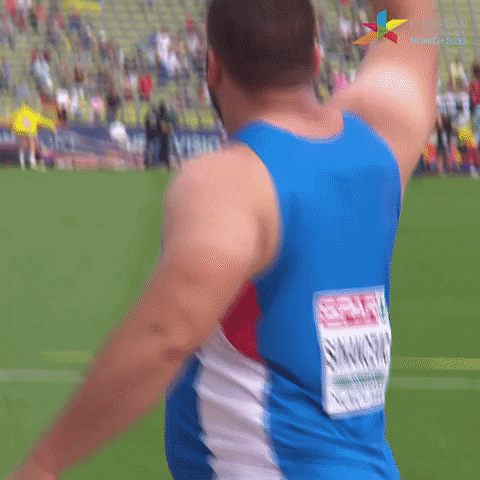 Awesome Shot Put GIF by European Athletics