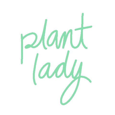 Text Plant Sticker