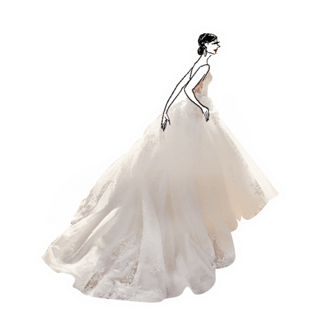 Wedding Dress Bride Sticker by Rosa Clara PH