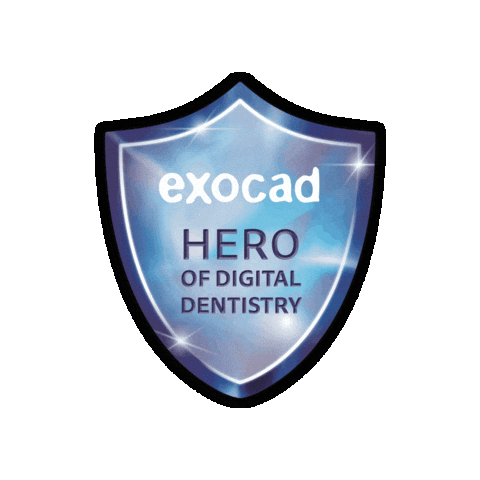 Hero Dentistry Sticker by exocadofficial